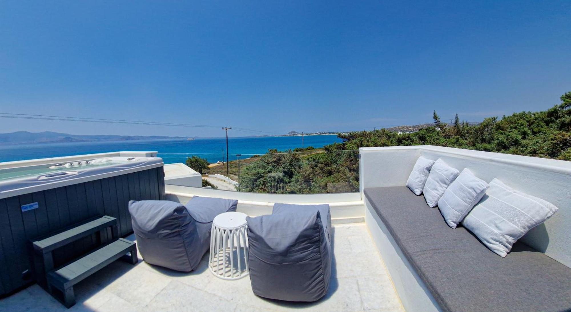Seanfinity Beachfront Suites Mikri Vigla Camera foto