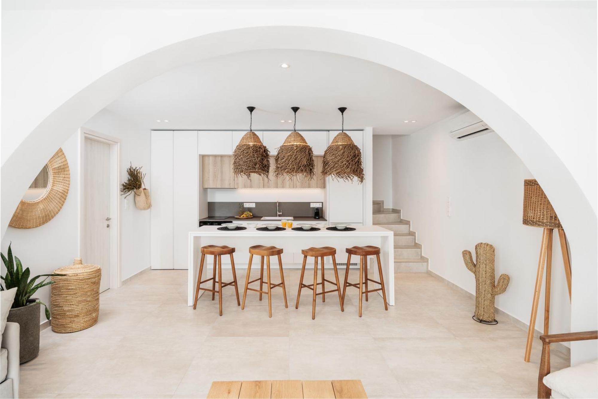 Seanfinity Beachfront Suites Mikri Vigla Esterno foto