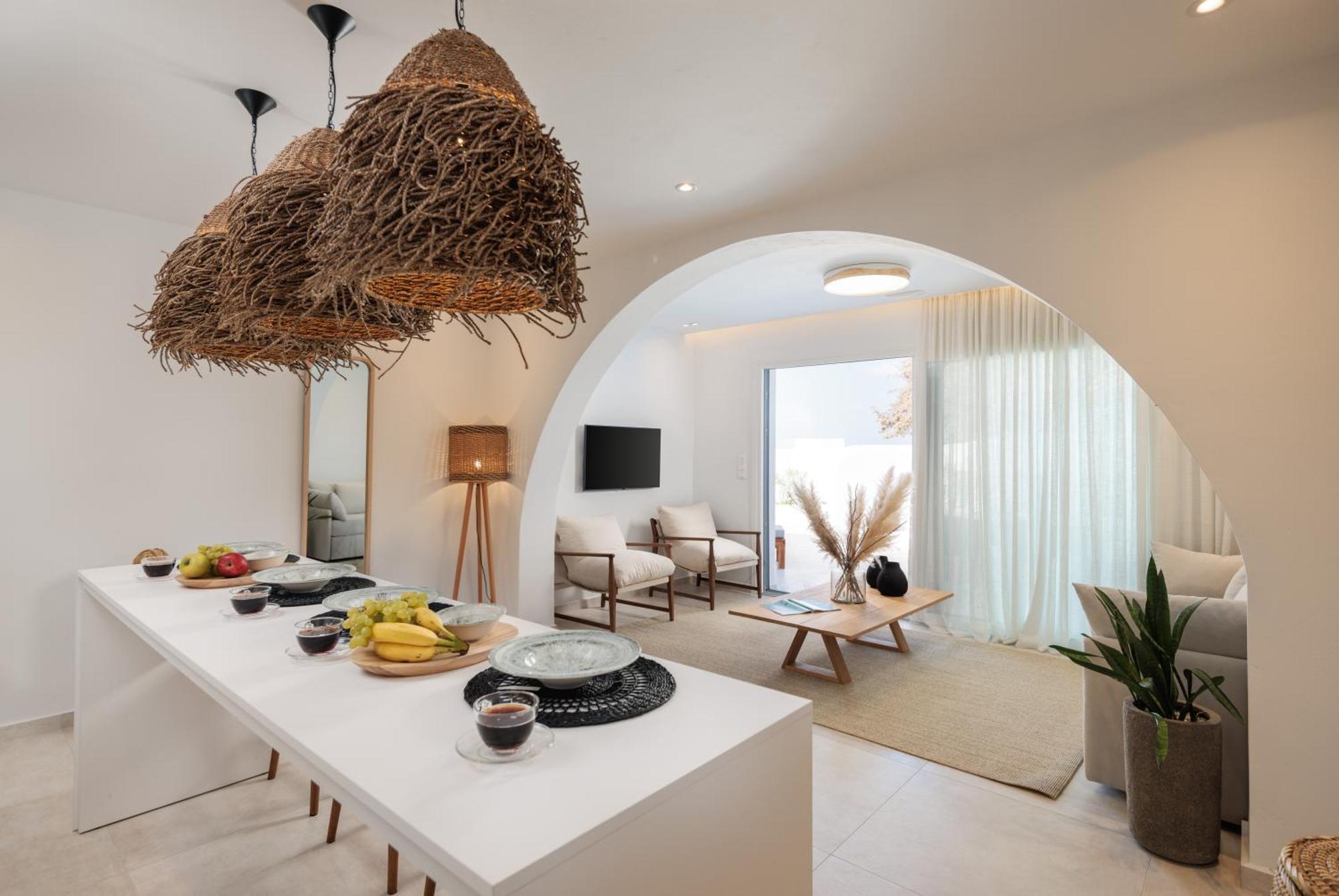 Seanfinity Beachfront Suites Mikri Vigla Camera foto