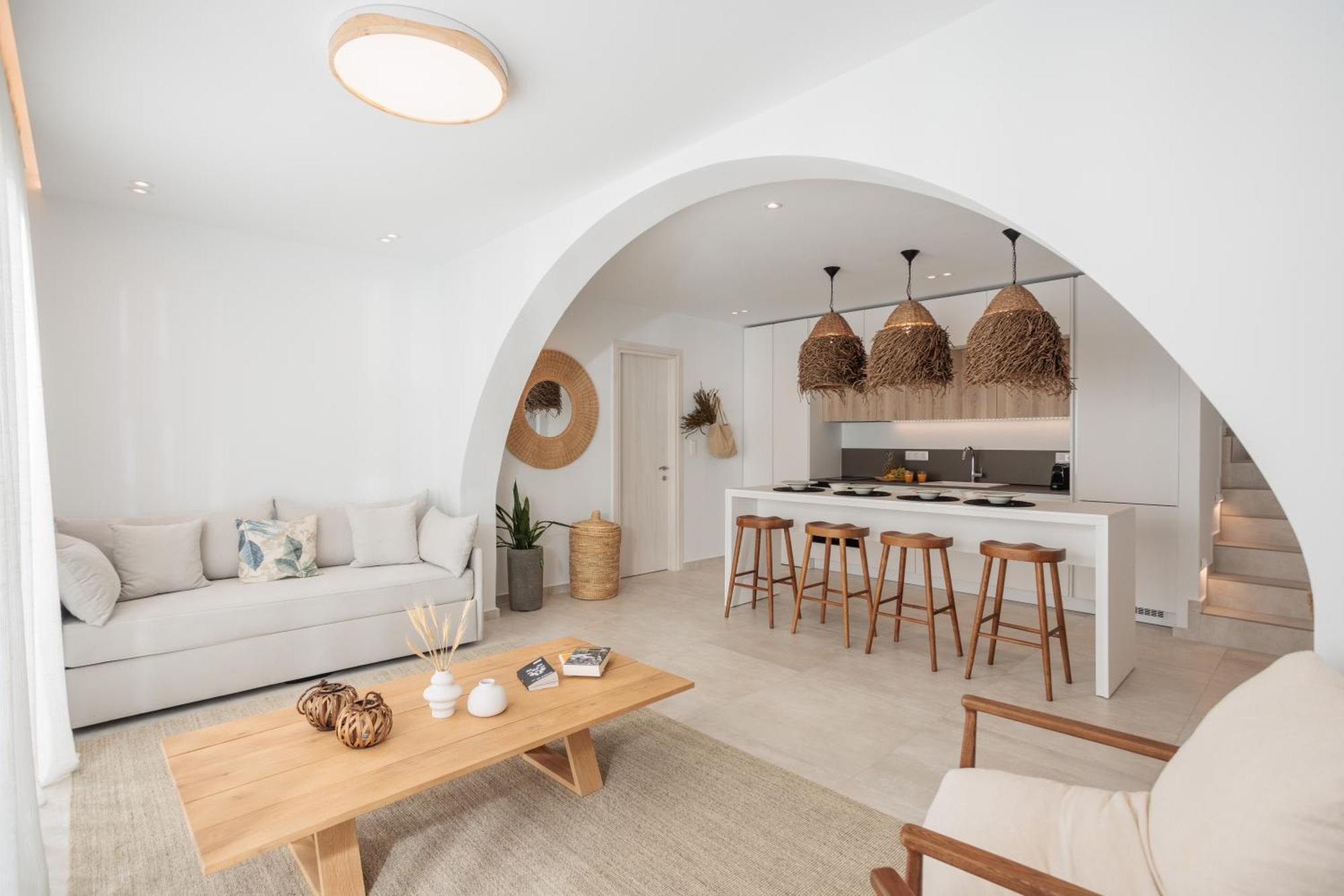 Seanfinity Beachfront Suites Mikri Vigla Esterno foto