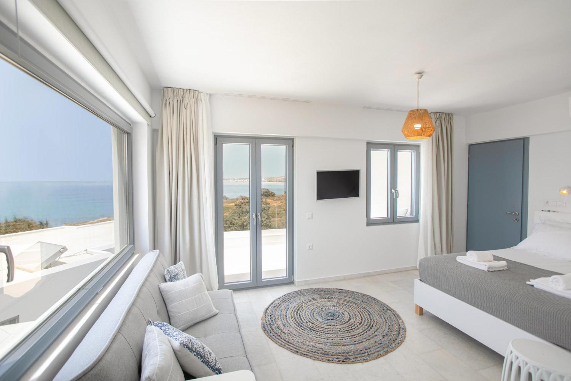 Seanfinity Beachfront Suites Mikri Vigla Camera foto