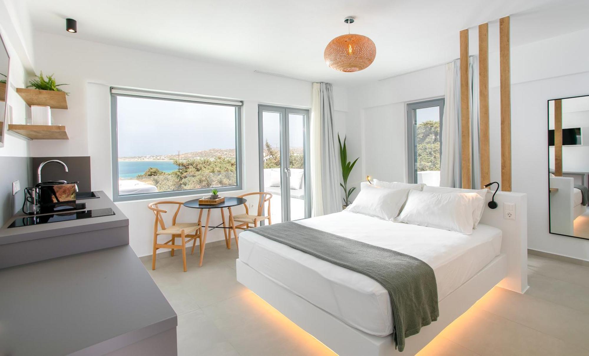 Seanfinity Beachfront Suites Mikri Vigla Camera foto